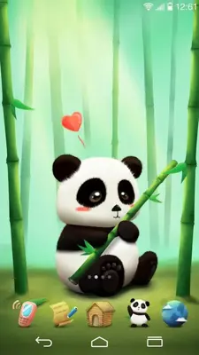 Panda GOLauncher EX Theme android App screenshot 2