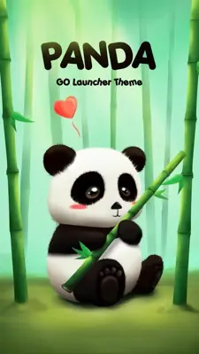 Panda GOLauncher EX Theme android App screenshot 3